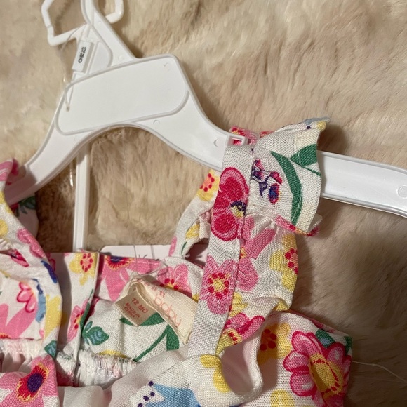 Floral Sundress with Ruffle Straps - Picture 4 of 7